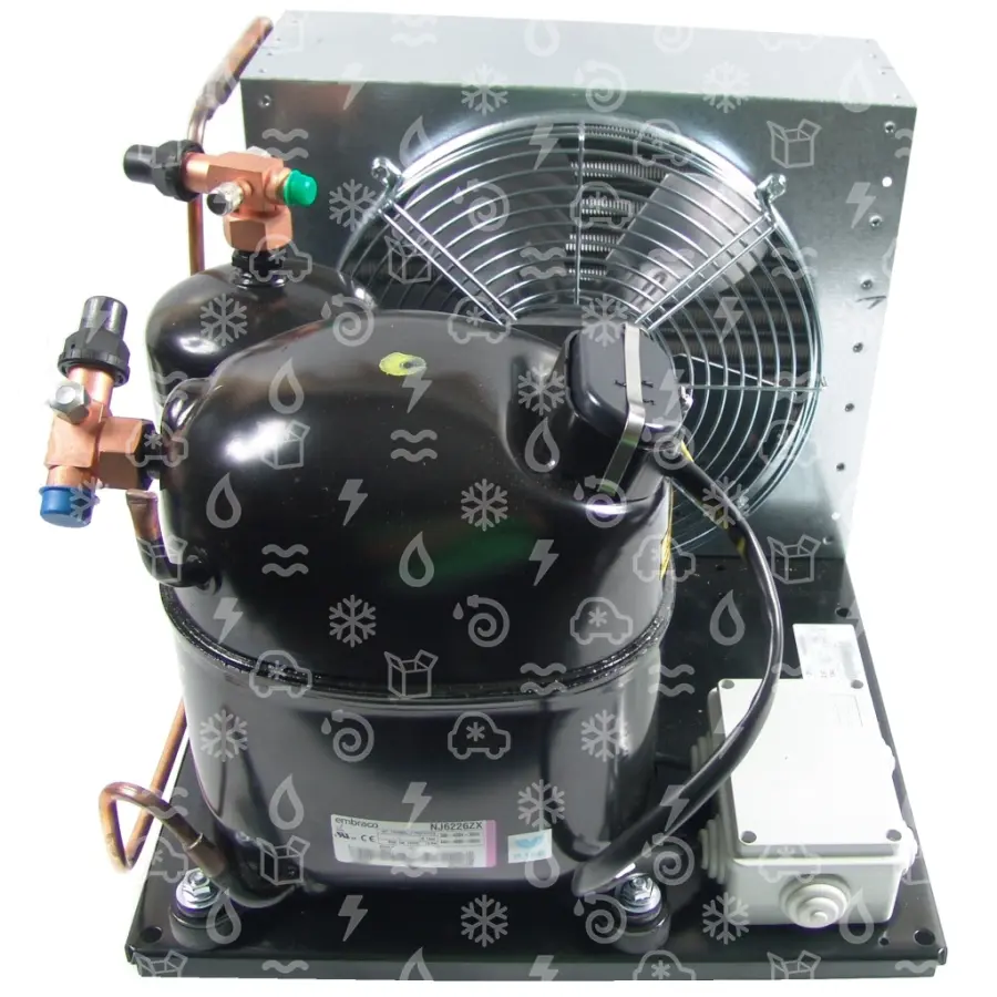 jednotka kondenzační EMBRACO UNJ6226ZX, HBP - R134a, 380-420V,50Hz